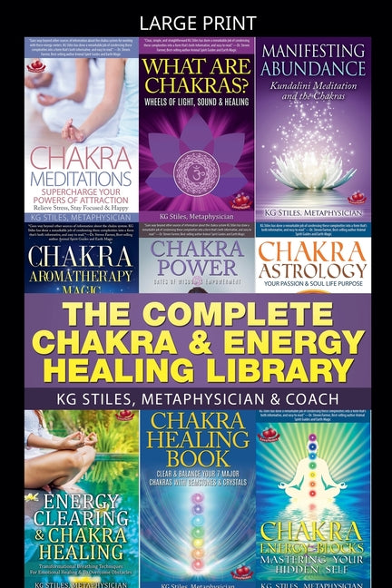 Book cover for Complete Chakra & Energy Healing Library