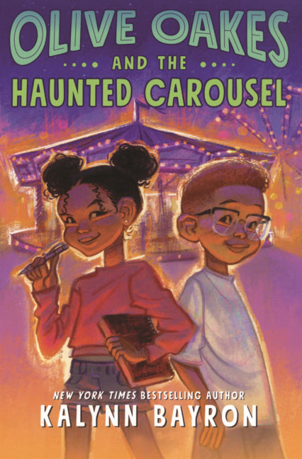 Book cover for Olive Oakes and the Haunted Carousel