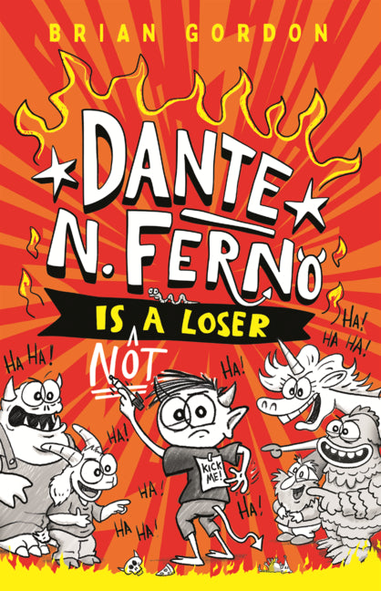 Book cover for Dante N. Ferno Is Not a Loser