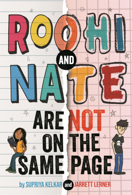 Book cover for Roohi and Nate Are Not on the Same Page