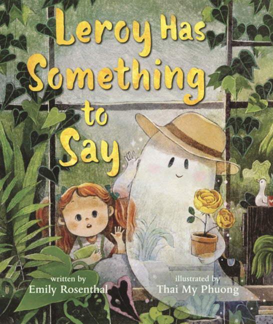 Book cover for Leroy Has Something to Say