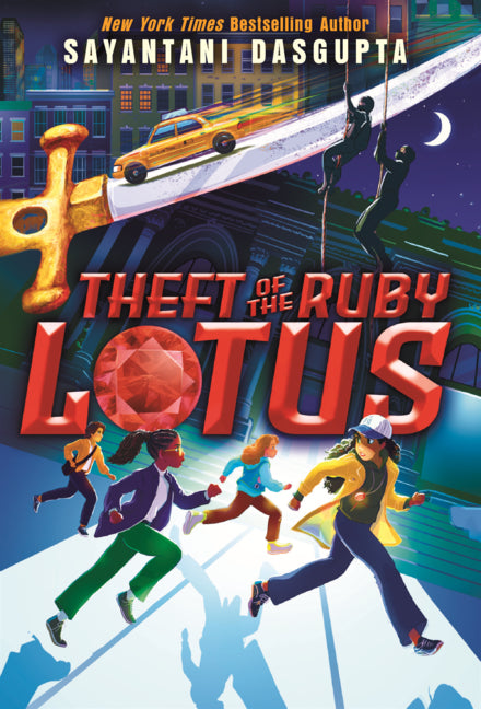 Book cover for Theft of the Ruby Lotus
