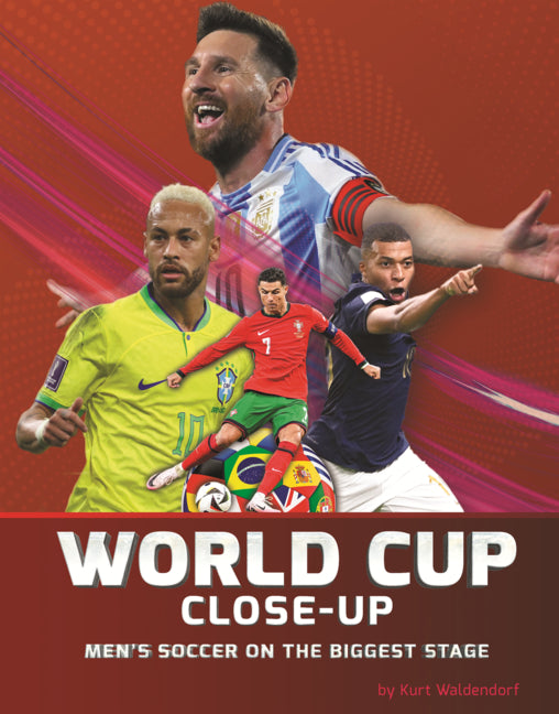 Book cover for World Cup Close-Up: Men's Soccer on the Biggest Stage