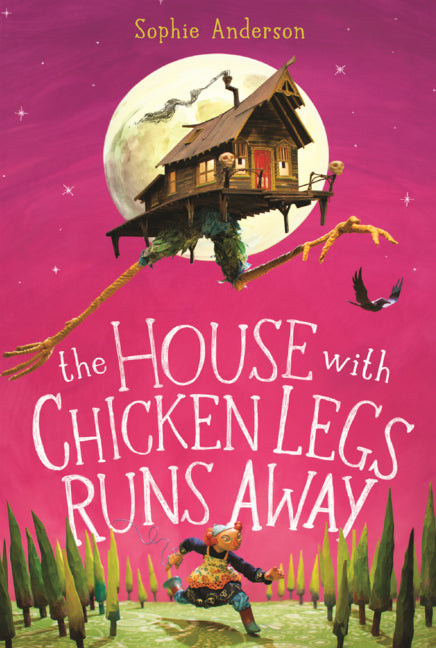 Book cover for House with Chicken Legs Runs Away