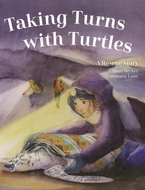 Book cover for Taking Turns with Turtles: A Rescue Story