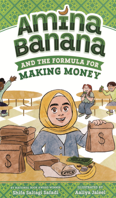 Book cover for Amina Banana and the Formula for Making Money