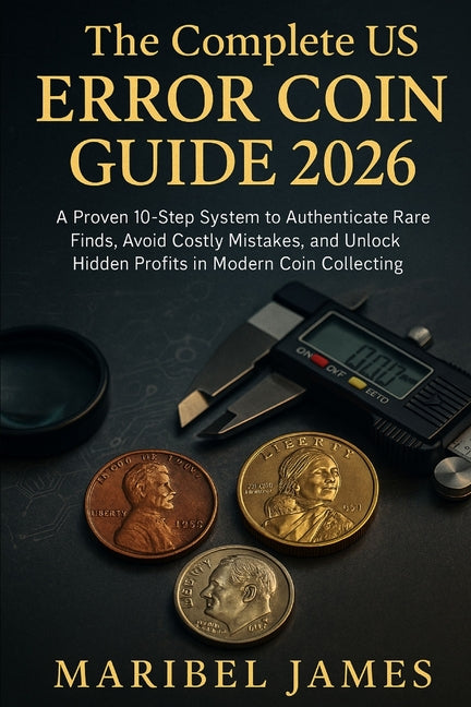 Book cover for Complete US Error Coin Guide 2026: A Proven 10-Step System to Authenticate Rare Finds, Avoid Costly Mistakes, and Unlock Hidden Profits in Modern Coin