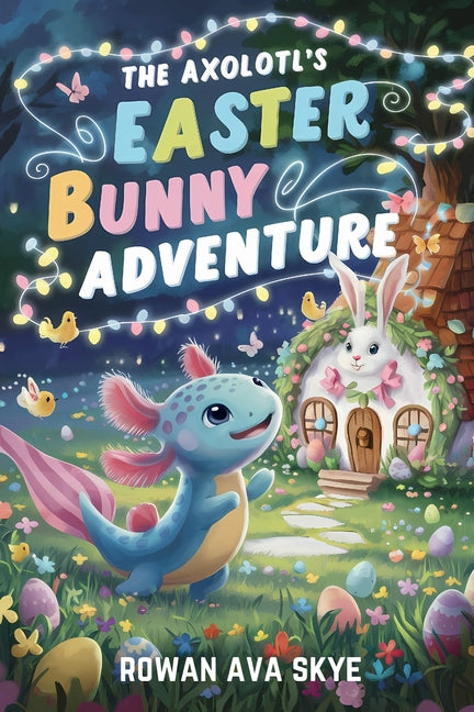 Book cover for Axolotl's Easter Bunny Adventure