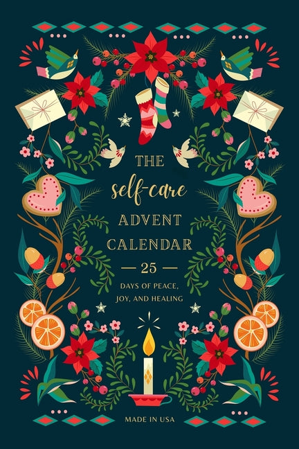 Book cover for Self-Care Advent Calendar for Adults: Give Yourself the Gift of Peace, Joy, and Healing this Christmas