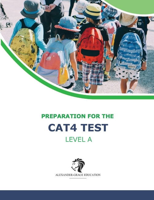 Book cover for CAT4 Test Preparation - Level A (Ages 7-10) - Full Test Practice