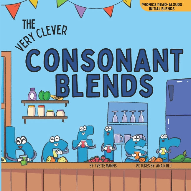 Book cover for Very Clever Consonant Blends