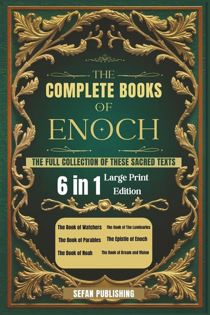 Book cover for Complete Books of Enoch: The Full Collection of These Sacred Texts (Large Print)