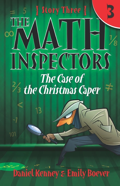 Book cover for Math Inspectors 3: The Case of the Christmas Caper