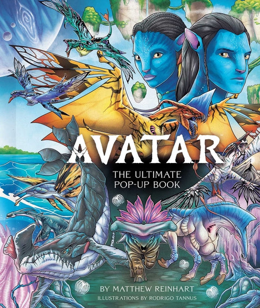 Book cover for Avatar: The Ultimate Pop-Up Book