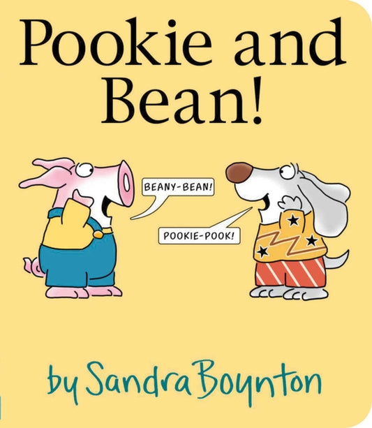 Book cover for Pookie and Bean!