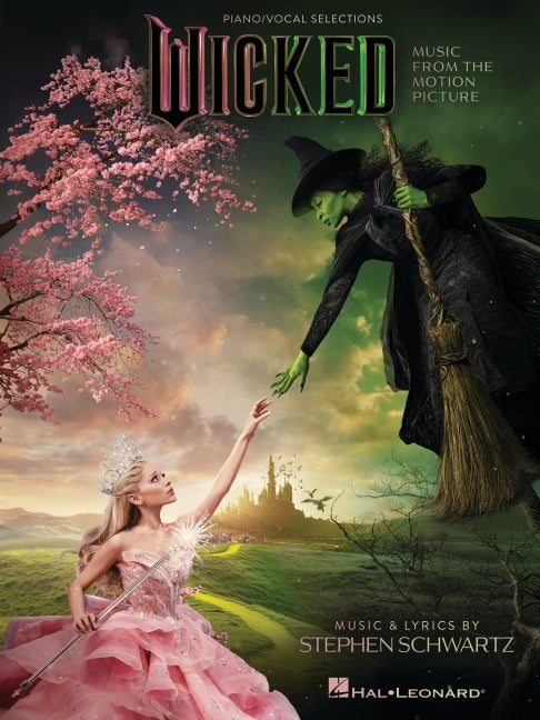 Book cover for Wicked: Music from the Motion Picture Arranged for Piano and Voice with Guitar Chord Frames