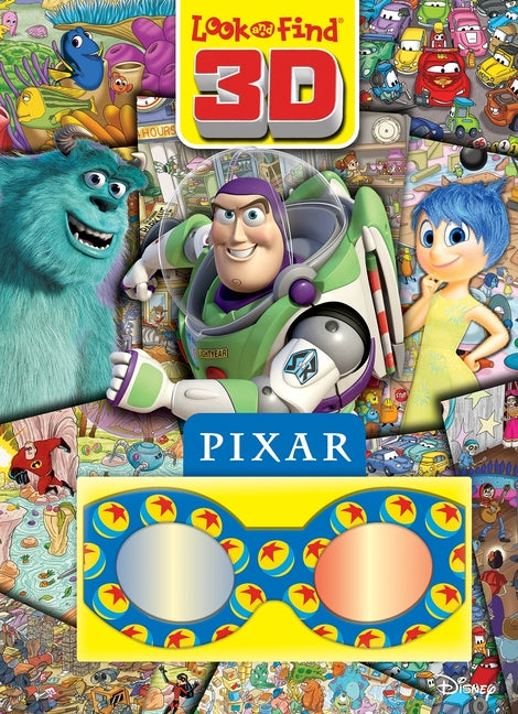 Book cover for Pixar: Look and Find 3D