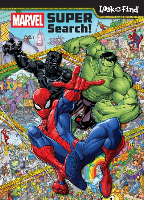 Book cover for Marvel: Super Search! Look and Find