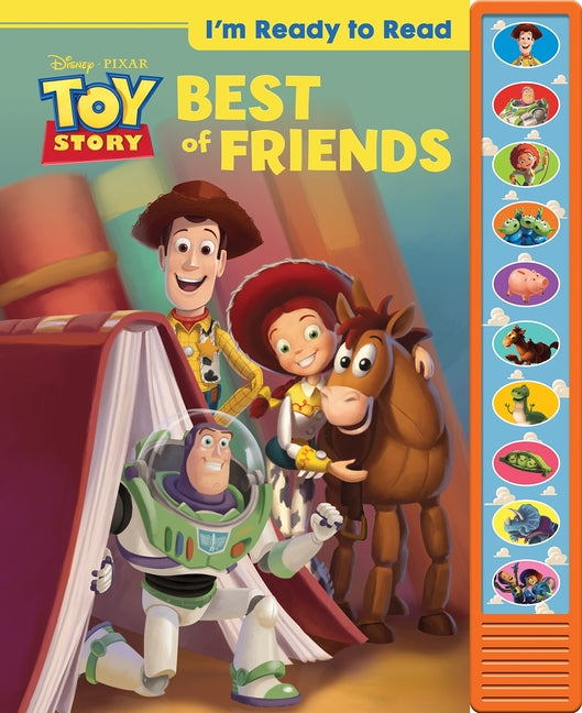 Book cover for Disney Pixar Toy Story: Best of Friends I'm Ready to Read Sound Book [With Battery]