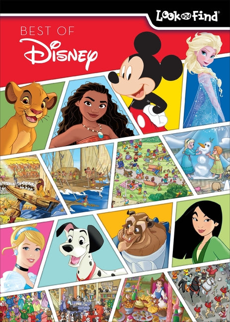 Book cover for Best of Disney: Look and Find