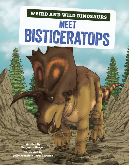 Book cover for Meet Bisticeratops: A Graphic Guide