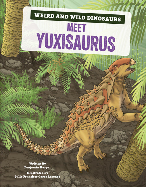 Book cover for Meet Yuxisaurus: A Graphic Guide