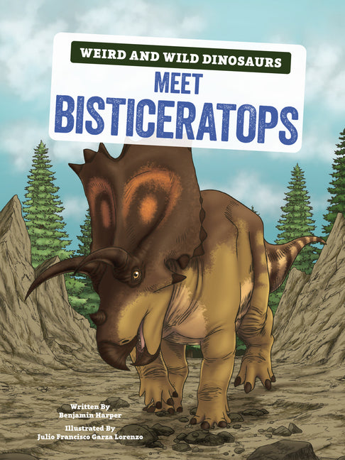 Book cover for Meet Bisticeratops: A Graphic Guide