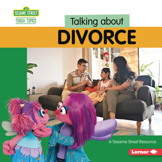 Book cover for Talking about Divorce: A Sesame Street (R) Resource