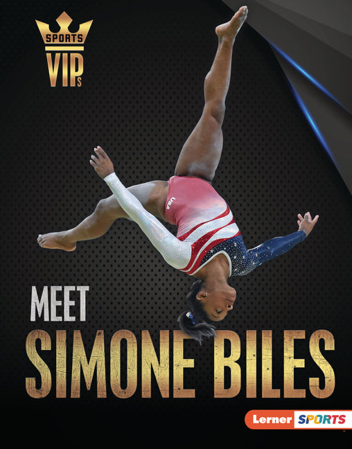 Book cover for Meet Simone Biles: Gymnastics Superstar