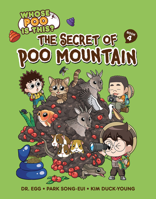 Book cover for Secret of Poo Mountain: Book 4