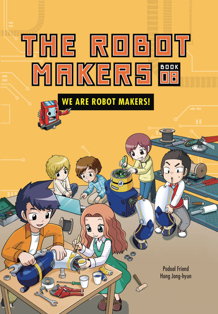 Book cover for We Are Robot Makers!: Book 8