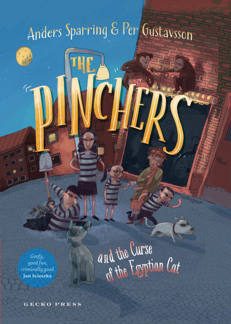 Book cover for Pinchers and the Curse of the Egyptian Cat
