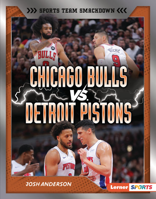 Book cover for Chicago Bulls vs. Detroit Pistons: Rival Rumble