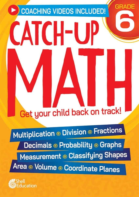 Book cover for Catch-Up Math: 6th Grade