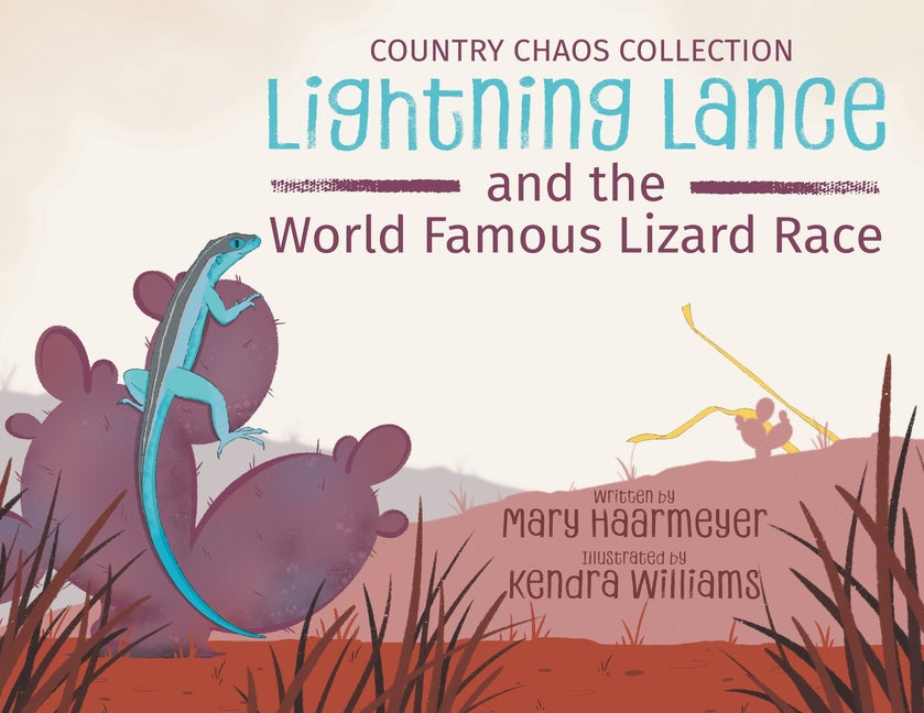 Book cover for Lightning Lance and the World Famous Lizard Race