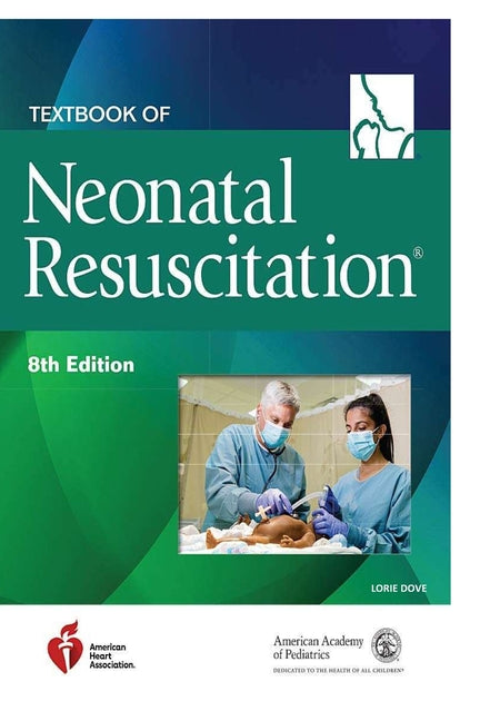 Book cover for neonatal resuscitation textbook