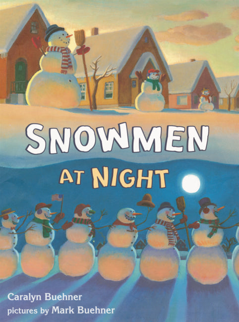Book cover for Snowmen at Night