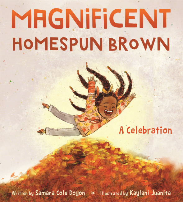 Book cover for Magnificent Homespun Brown: A Celebration