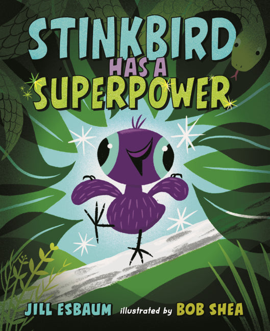 Book cover for Stinkbird Has a Superpower