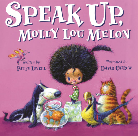Book cover for Speak Up, Molly Lou Melon