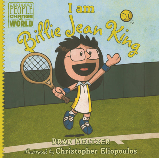 Book cover for I Am Billie Jean King