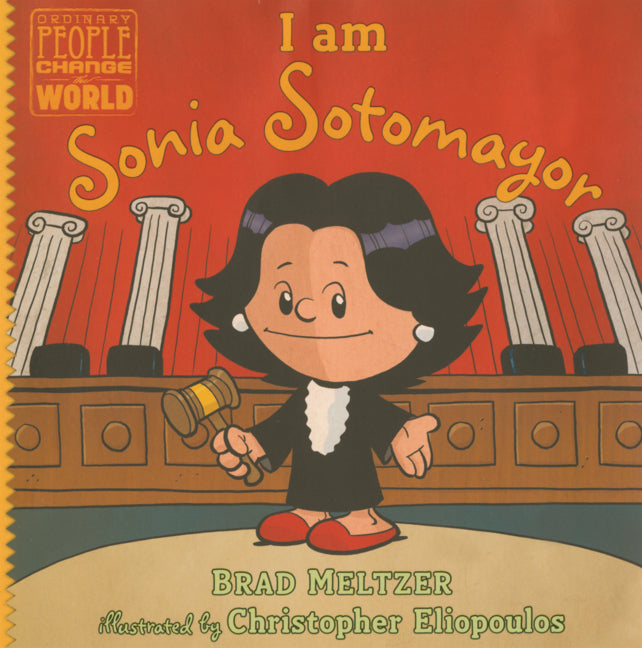 Book cover for I Am Sonia Sotomayor