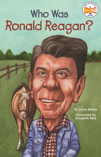 Book cover for Who Was Ronald Reagan?