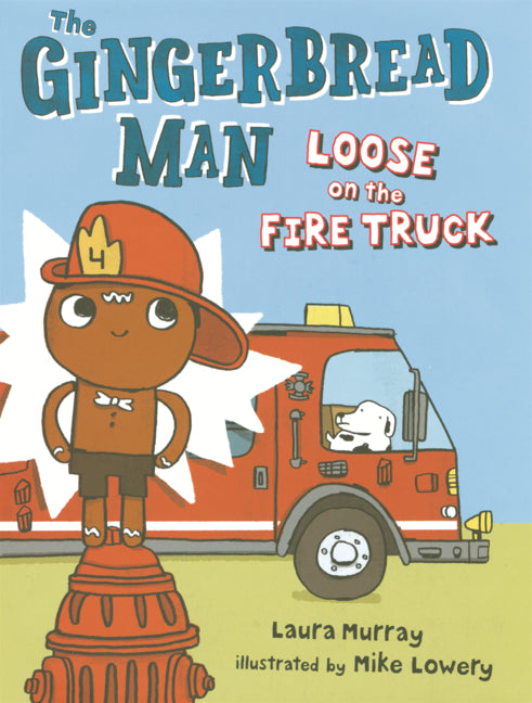 Book cover for Gingerbread Man Loose on the Fire Truck