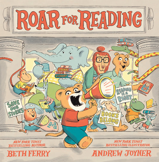 Book cover for Roar for Reading