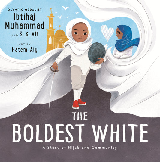 Book cover for Boldest White: A Story of Hijab and Community