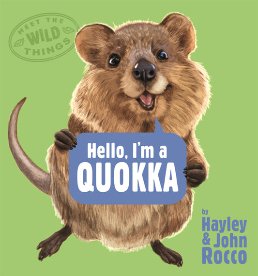 Book cover for Hello, I'm a Quokka