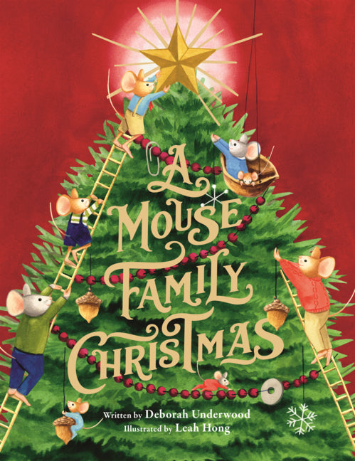 Book cover for Mouse Family Christmas