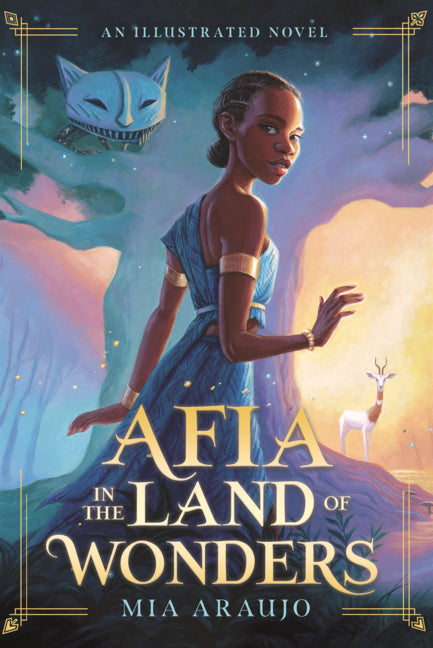 Book cover for Afia in the Land of Wonders