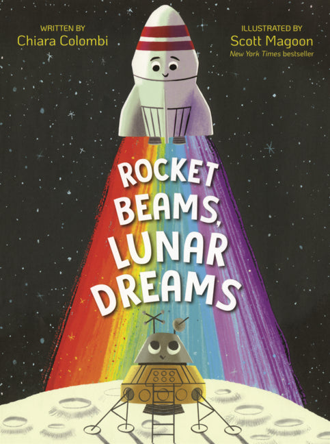 Book cover for Rocket Beams, Lunar Dreams